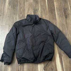 Ralph Lauren Men's Black Windbreaker Jacket